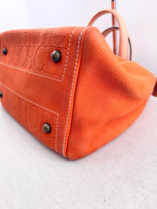 Carolina Herrera andy boston leather bag