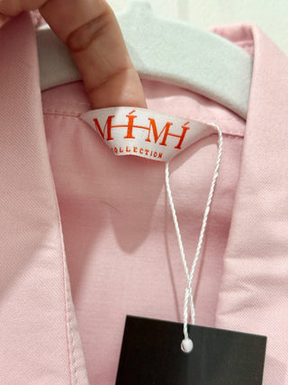 Mimi collection cotton button down top, XS