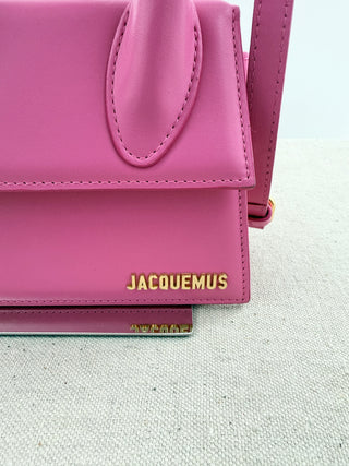 Jacquemus Le chiquito noeud bag le=eather