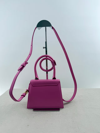 Jacquemus Le chiquito noeud bag le=eather