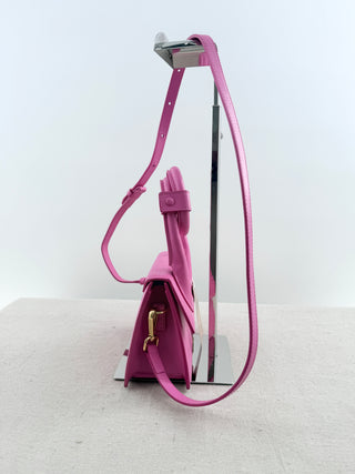 Jacquemus Le chiquito noeud bag le=eather