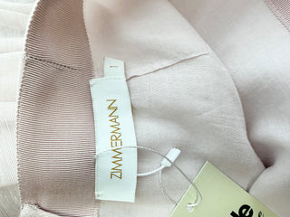Zimmermann Blush tiered ruffled linen skirt, 1
