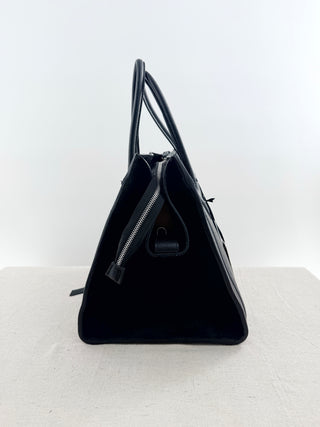 Valentino by Mario Valentino leather and suede cynthia bag