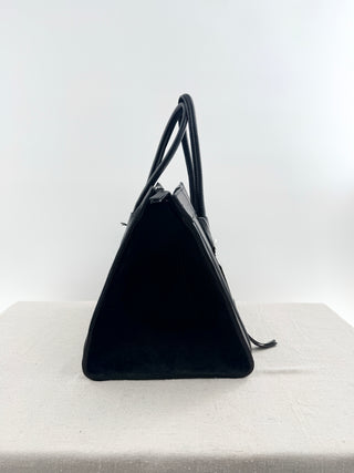 Valentino by Mario Valentino leather and suede cynthia bag