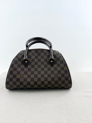 Louis Vuitton damier ebene ribera top handle bag MM