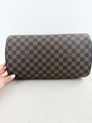Louis Vuitton damier ebene ribera top handle bag MM