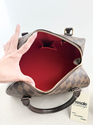 Louis Vuitton damier ebene ribera top handle bag MM