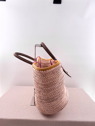 Jacquemus le grand panier soleil straw tote bag