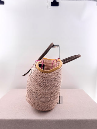 Jacquemus le grand panier soleil straw tote bag