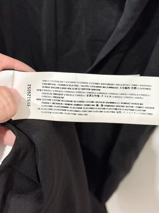 Sovere MASON black strapless maxi dress, XS