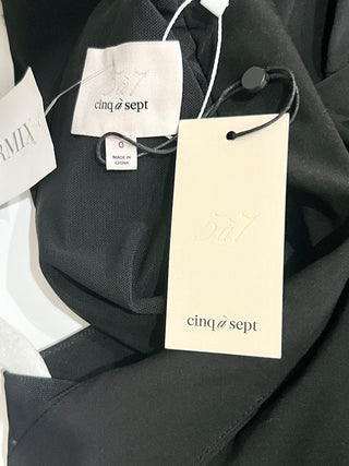 Cinq a sept alina ruche mini dress, 0