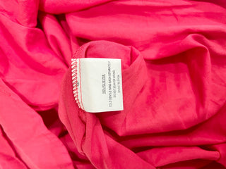 Billy J Galilhai Ruffle V-Neck Side Cutout Maxi Dress Red Women's AUS 6 / US 2