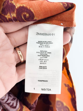 Zimmermann silk pants pattern, 1/ S