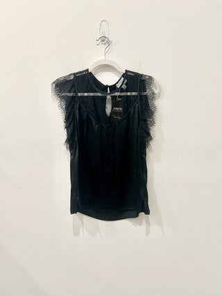 Cami NYC silk and lace sleeveless top, XS