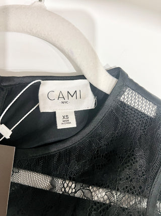 Cami NYC silk and lace sleeveless top, XS