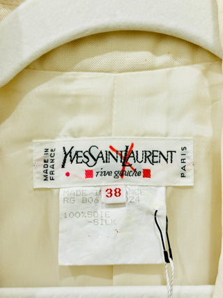 YSL 100% silk blazer, 38 FR / US 6