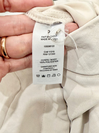 Dynamite Off-White Long Pants, 0
