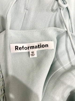 Reformation spaghetti strap maxi dress, 10