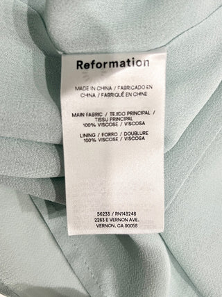 Reformation spaghetti strap maxi dress, 10