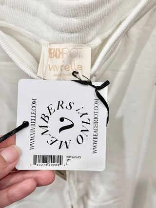 Beachriot x Viverelle White Sleeved Shirt and Long Pants, Top - XS, Pants - L