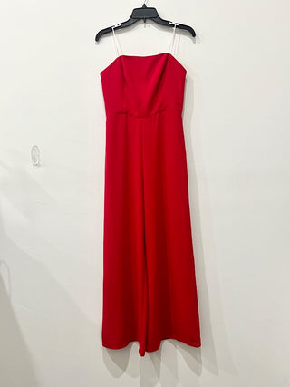 Amanda Uprichard strapless jumpsuit, M