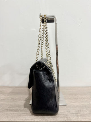 Valentino by Mario Valentino leather shoulder bag with chain