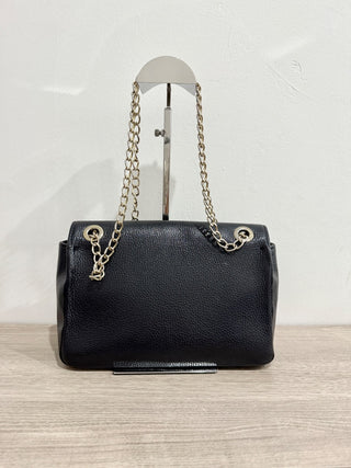 Valentino by Mario Valentino leather shoulder bag with chain