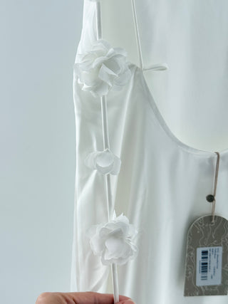 Meshki eleonora rose gown maxi dress, S
