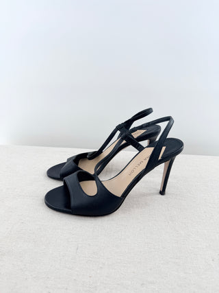 Tamara Mellon leather heel sandals, 39.5