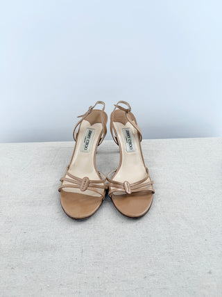 Jimmy Choo leather heel sandals, 41