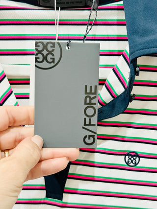 G/Fore striped polo shirt, XS