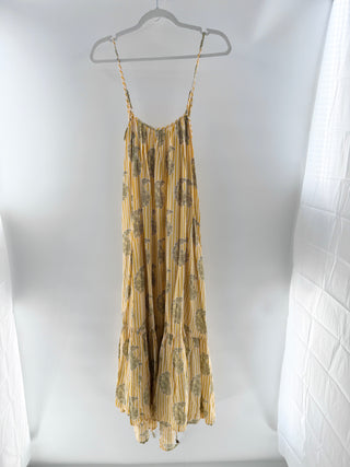J crew Tiered Sleeveless Maxi Dress, S