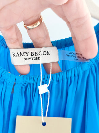 Ramy Brook satin top, S