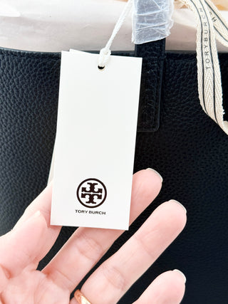 Tory Burch large tote bag leather mcgraw