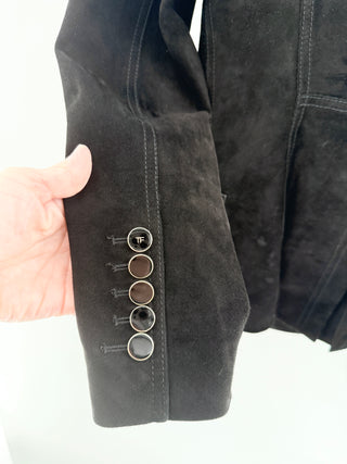 Tom Ford suede jacket blazer, 40 / 8