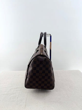 Louis Vuitton speedy 30 damier ebene bag top handle, 30