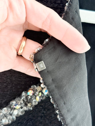 Chanel tweed vest with beading and sequin trim, 38 FR / US 6