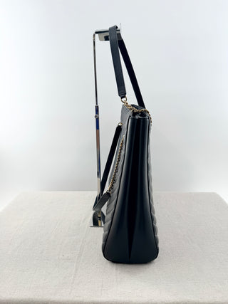 Saint Laurent tribecca large leather shopping bag