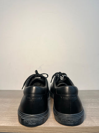 Saint Laurent leather low top sneakers men, 44 / 10.5