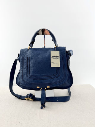 Chloe medium satchel double carry leather marcie bag
