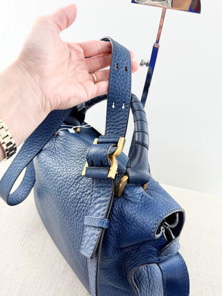 Chloe medium satchel double carry leather marcie bag
