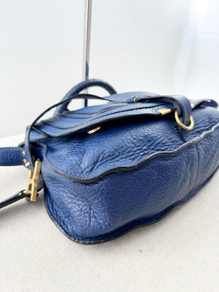 Chloe medium satchel double carry leather marcie bag