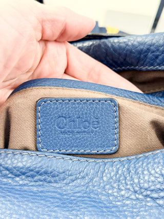 Chloe medium satchel double carry leather marcie bag