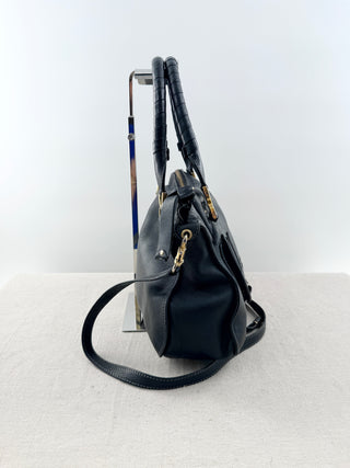 Chloe medium satchel leather marcie bag double carry