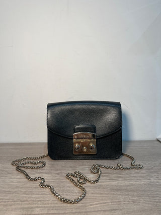 Furla small leather bag with chain strap