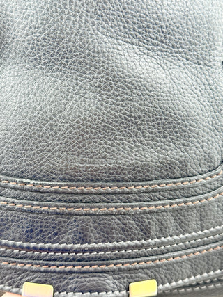 Chloe medium satchel leather marcie bag double carry