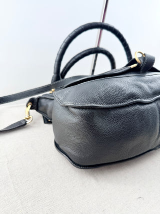 Chloe medium satchel leather marcie bag double carry