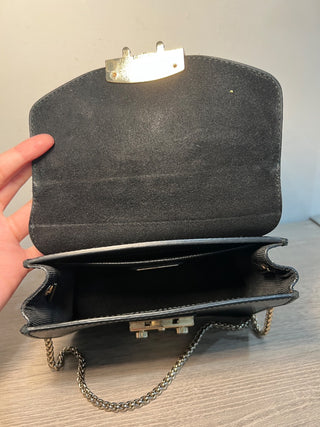 Furla small leather bag with chain strap