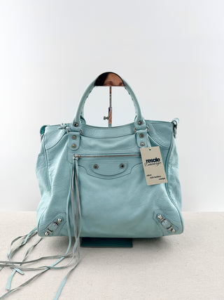 Balenciaga classic city leather top handle bag