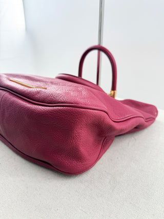 Marc Jacobs leather too hot to handle tote bag